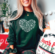 Holiday Heart Classic Crew Neck Sweater