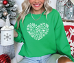 Holiday Heart Classic Crew Neck Sweater