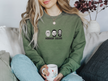 Embroidered Horror Squad Sweater