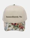 Immediately No Embroidered Cap