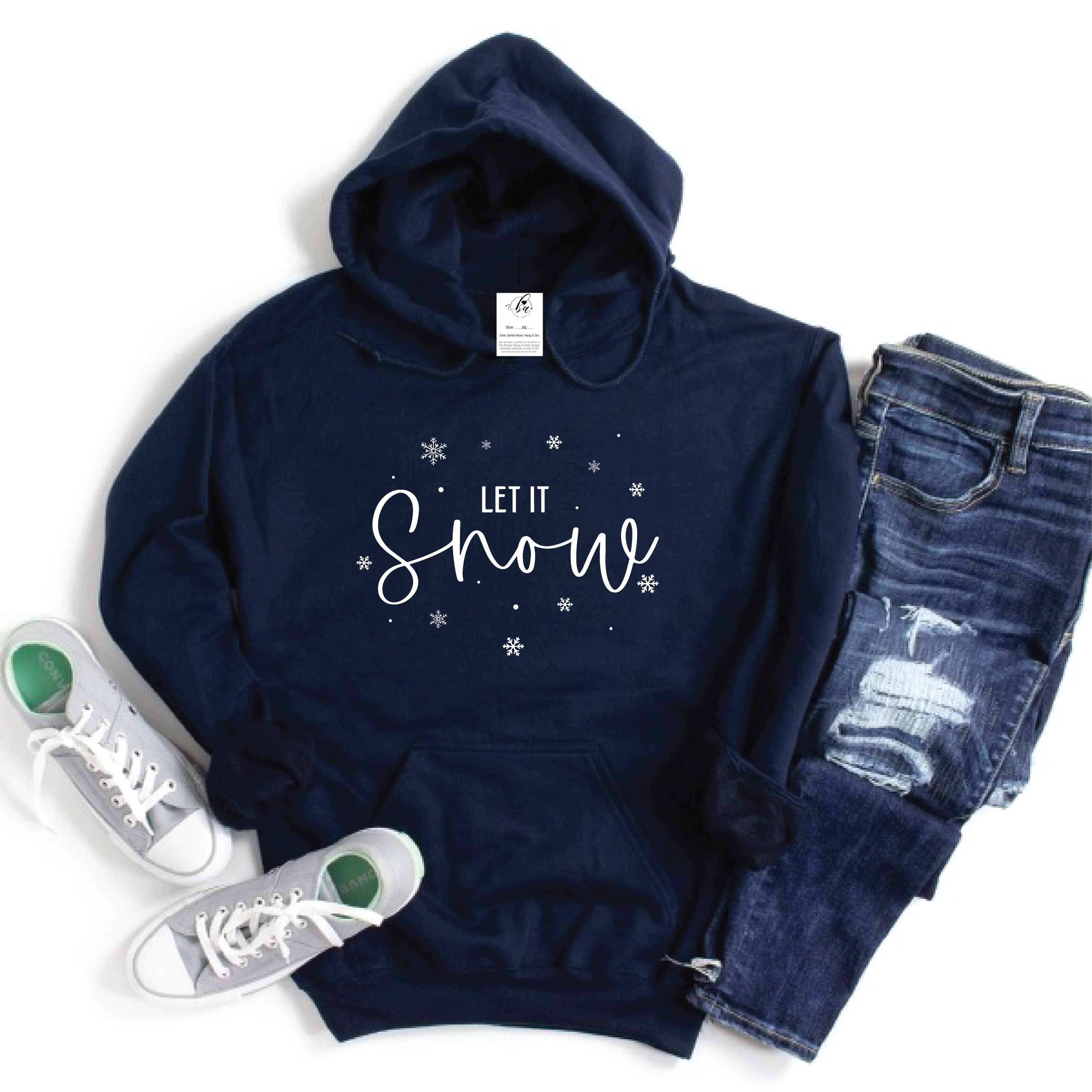 Let It Snow Cozy Hoodie