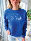 Let it Snow Cozy Crew Neck Sweater