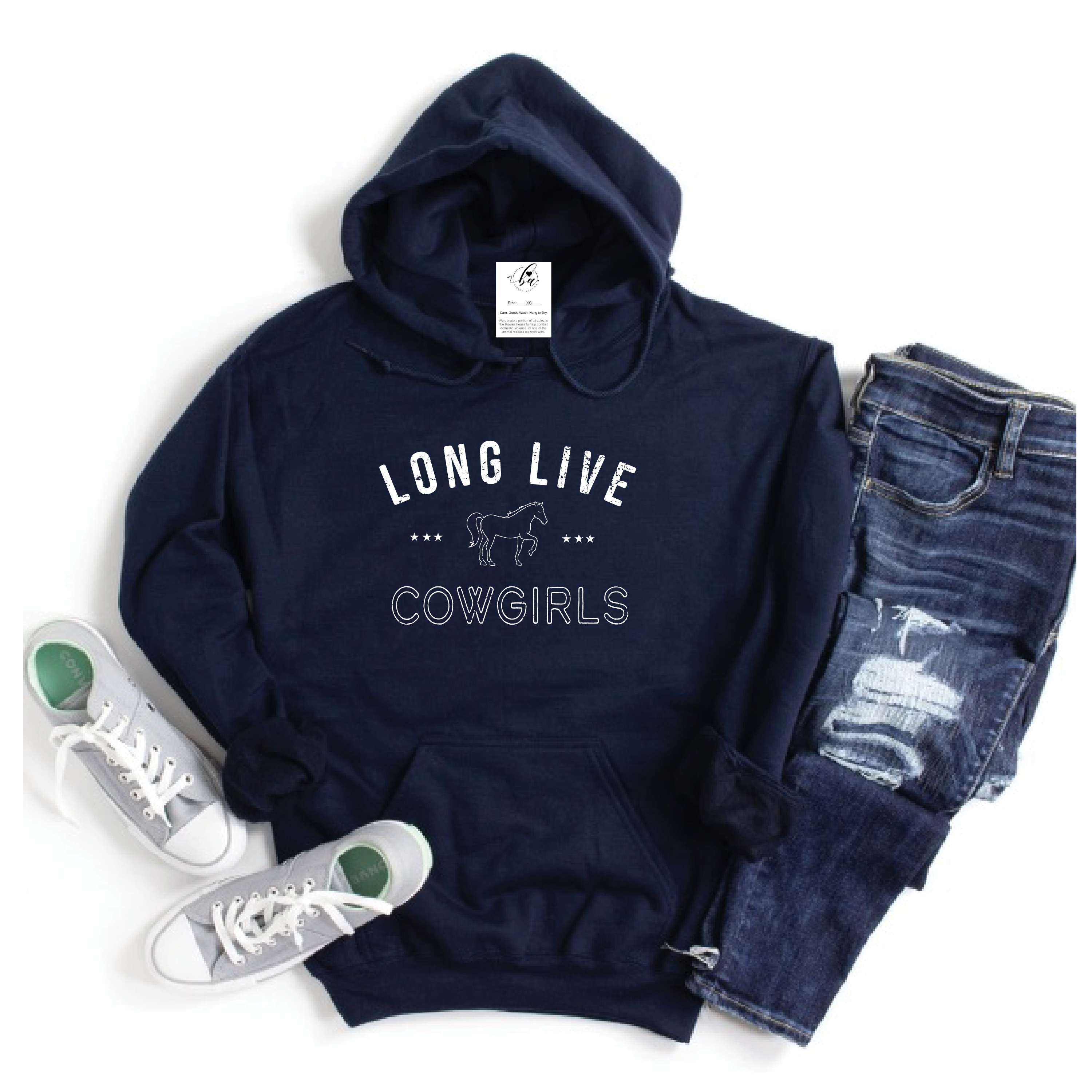 Long Live Cowgirls Cozy Hoodie