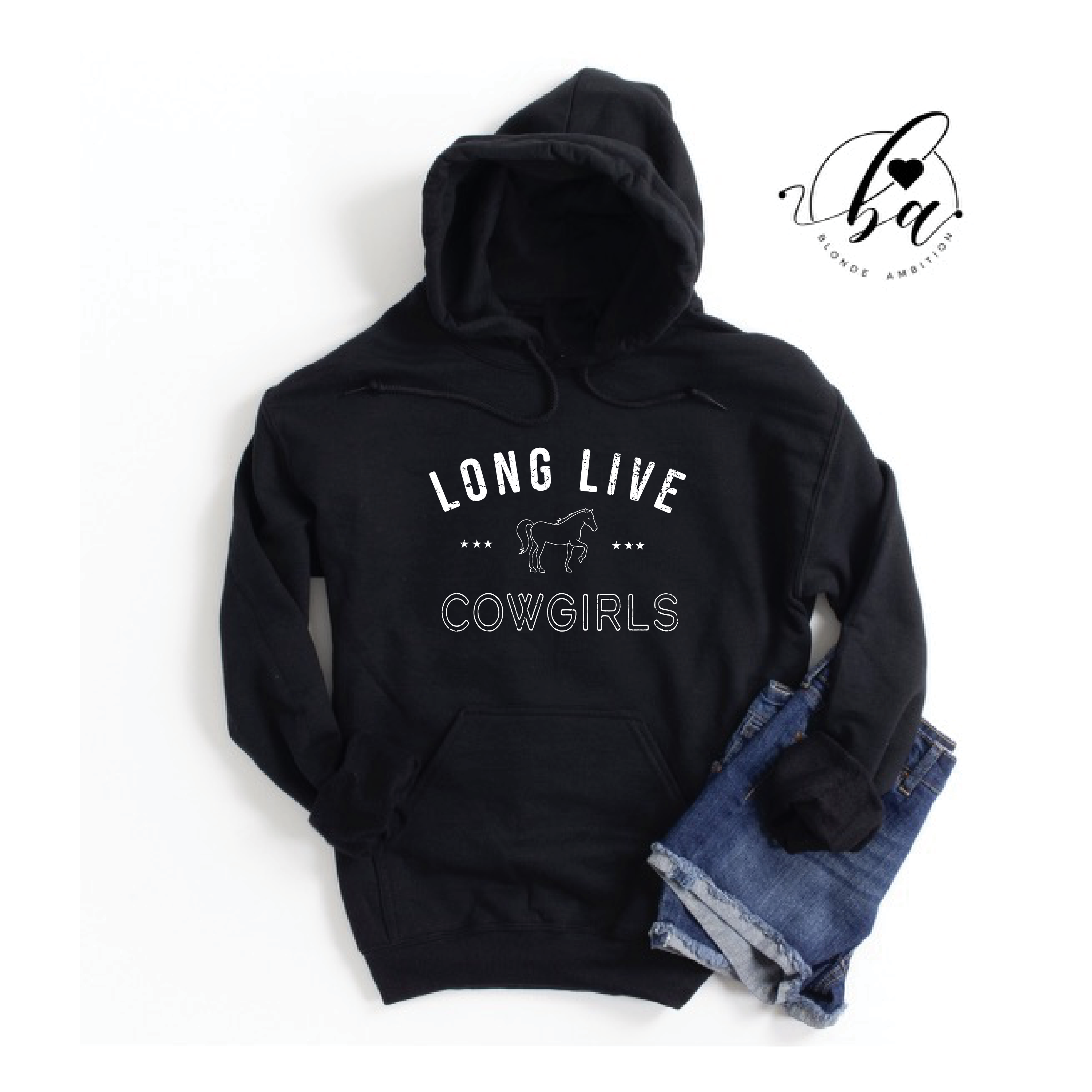 Long Live Cowgirls Cozy Hoodie