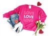 Love on Repeat Classic Crew Neck Sweater