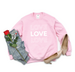 Love on Repeat Classic Crew Neck Sweater