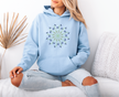 Cornflower Mandala Classic HOODIE