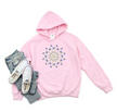 Cornflower Mandala Cozy HOODIE