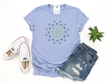 Cornflower Mandalla Tee