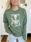 Never Better Cozy Crew Neck Sweater