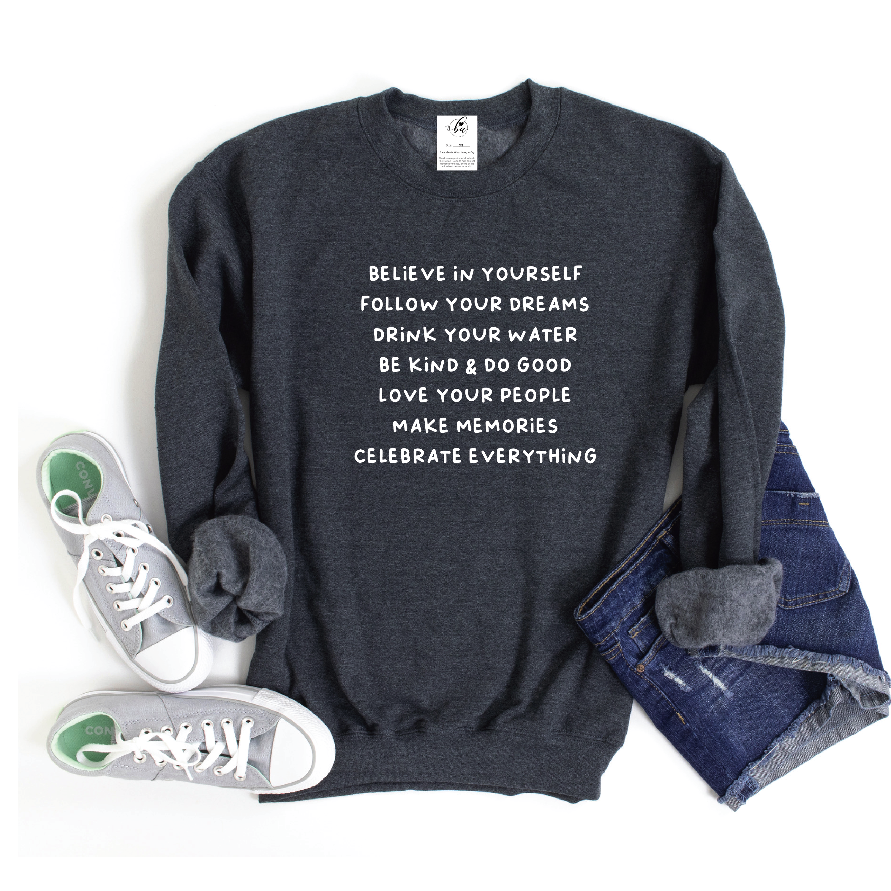Simple Things Cozy Crew Neck Sweater