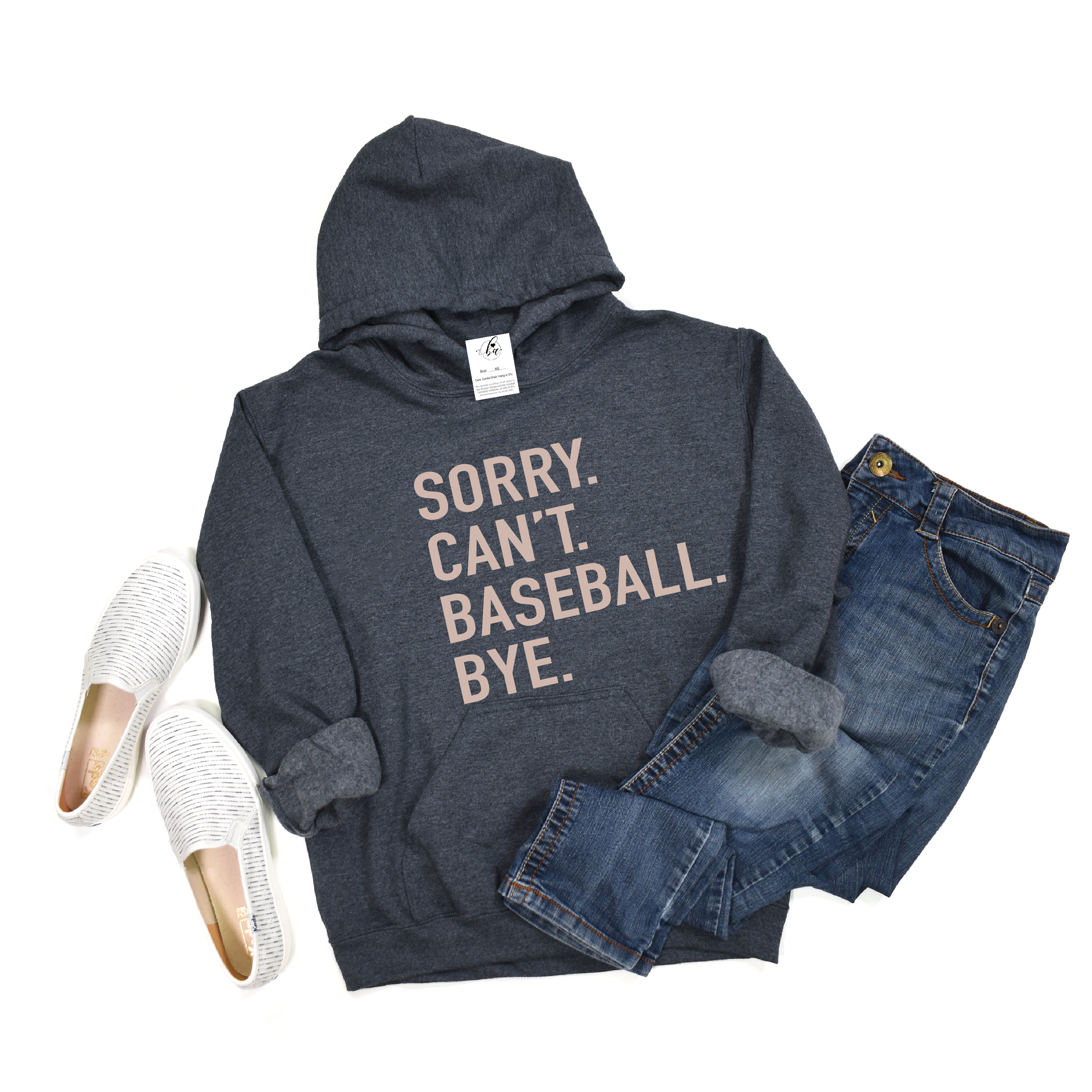 Sorry. Can't. {Custom}. Bye. Cozy HOODIE