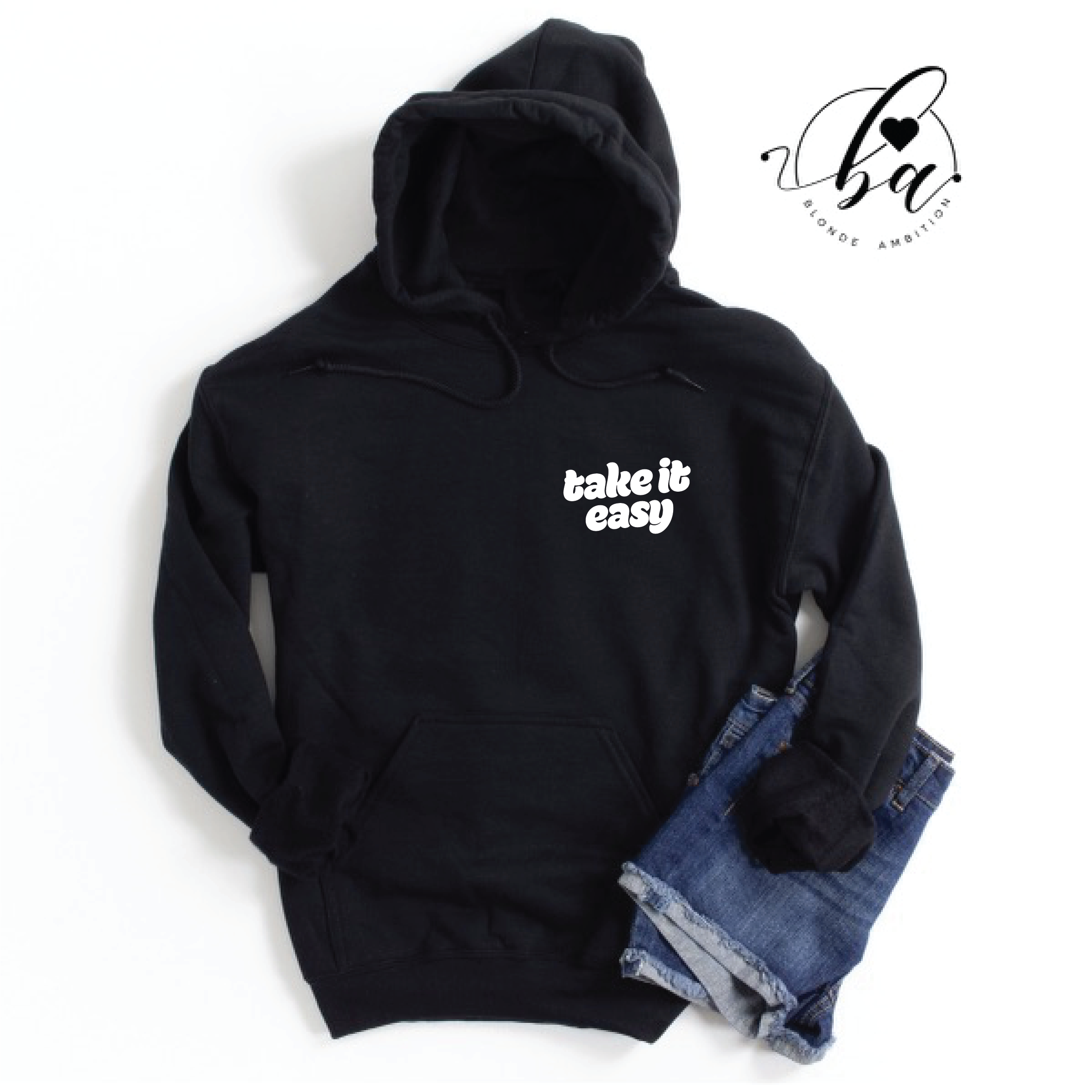 Take it Easy Cozy HOODIE