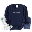 Tea + Books Cozy Crew Neck Sweater