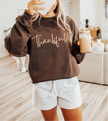 Thankful Classic Crew Neck Sweater