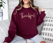 Thankful Classic Crew Neck Sweater
