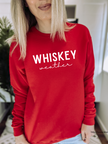 Whiskey Weather Cozy Crew Neck Sweater