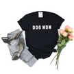 Dog Mom Varsity Tee {SMALL}