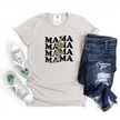 Electric Mama on Repeat Tee - Teal