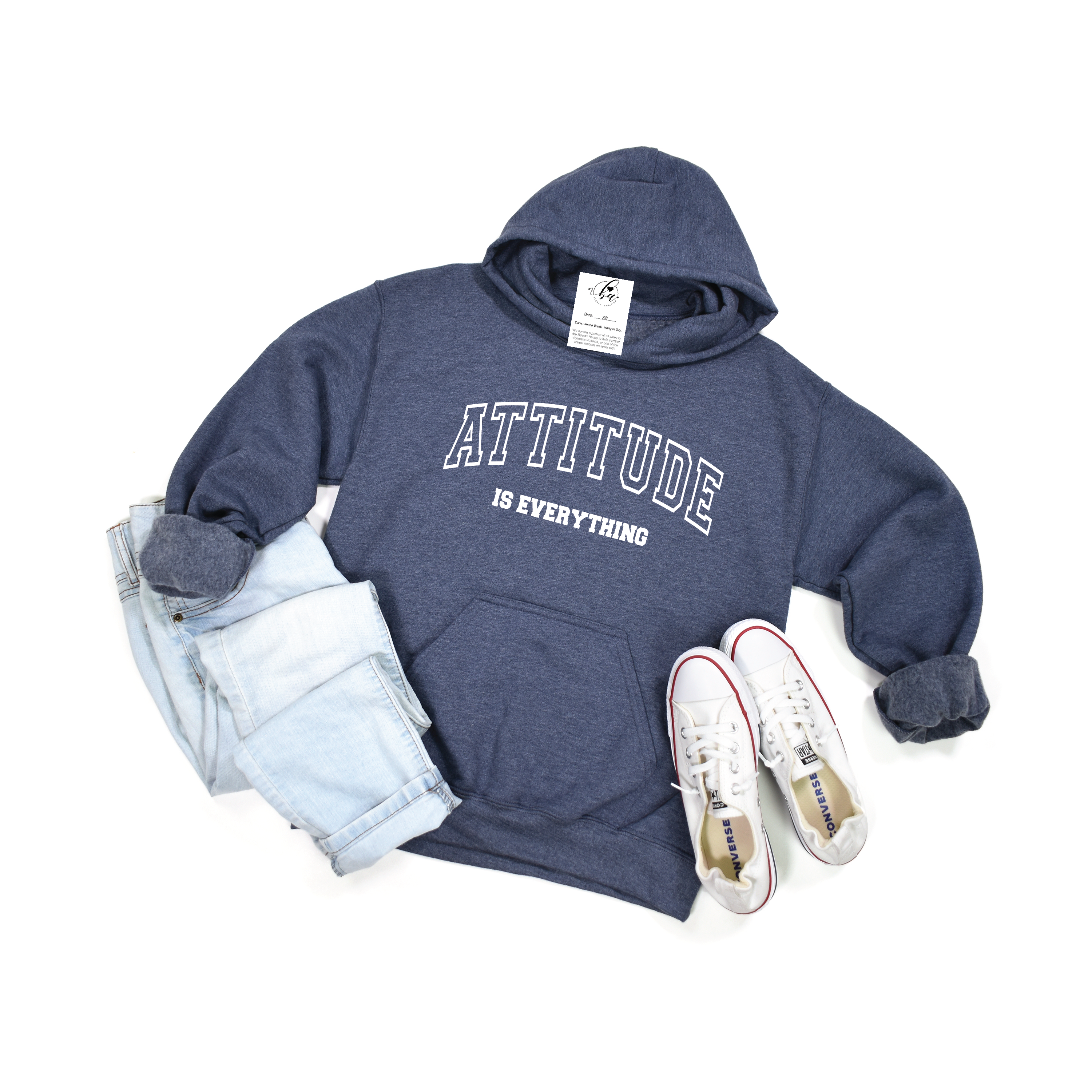 Attitude is Everything Cozy Hoodie