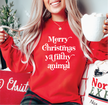 Merry Christmas Ya Filthy Animal Classic Crew Neck Sweater