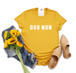 Dog Mom Varsity Tee {SMALL}