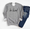 Be Kind Script Cozy Crew Neck Sweater
