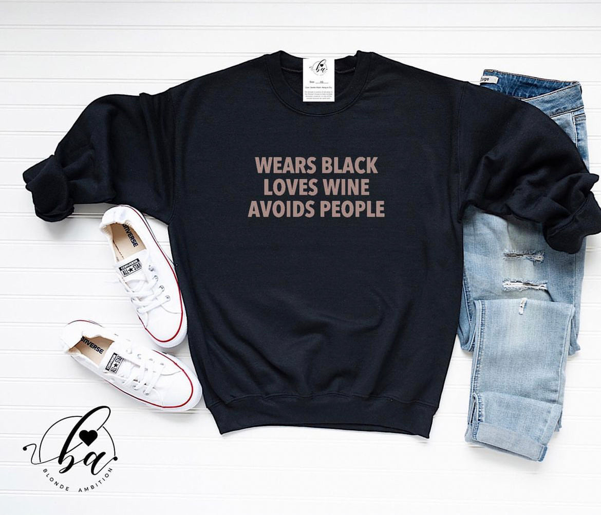 Wine crew neck sweater sale