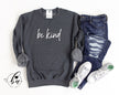 Be Kind Script Cozy Crew Neck Sweater