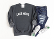 Lake Mode Cozy Crew Neck Sweater