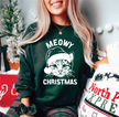 Meowy Christmas Classic Crew Neck Sweater