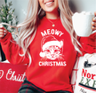 Meowy Christmas Classic Crew Neck Sweater