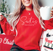 Santa's Favourite (Script) Classic Crew Sweater